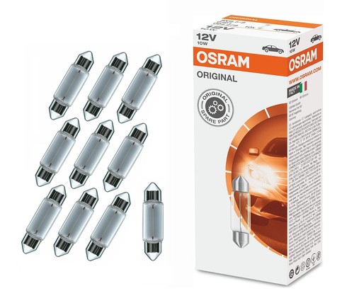 10x osram c10w - osram, 36mm