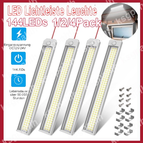 12v led streifen leuchte - 4x,