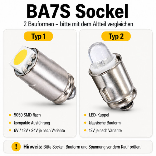 Ba7s led 5050 smd lampe - 5050,