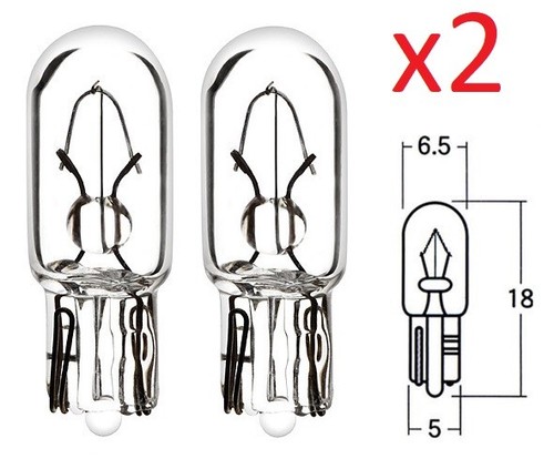 12v 5 w2 2x5 2d - 2x, t6.5